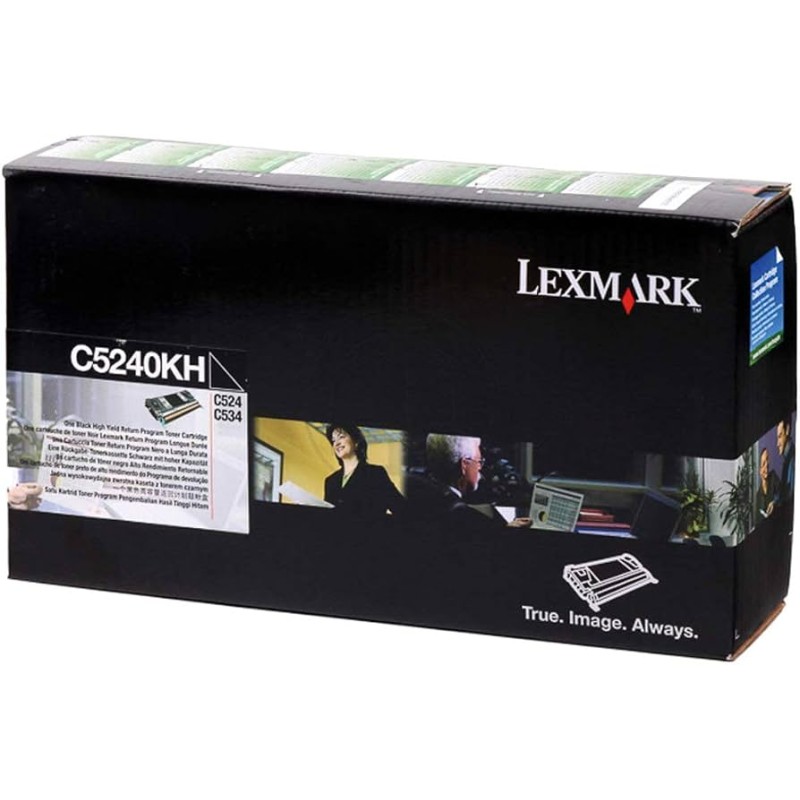 Toner Lexmark C5240KH Negro 8.000 Paginas C5240KH Original