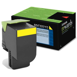 Toner Lexmark 808SY Amarillo 2.000 Paginas 80C8SY0 Original