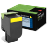 Toner Lexmark 808SY Amarillo 2.000 Paginas 80C8SY0 Original