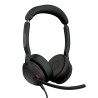 Diadema Auricular Jabra Evolve2 50 Stereo USB-A USB-C Microsoft Teams Negro Con Microfono