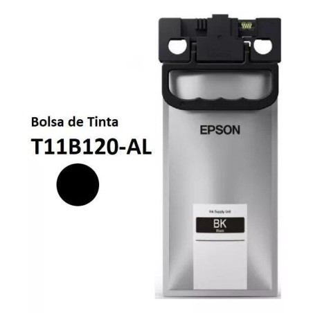 Botella De Tinta Epson T11B1 Negro 10.000 Paginas T11B120-AL Original