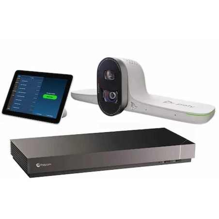 Video Conferencia Poly G7500 Studio E70 y TC10 Controller Kit 4K Ethernet HDMI USB Negro