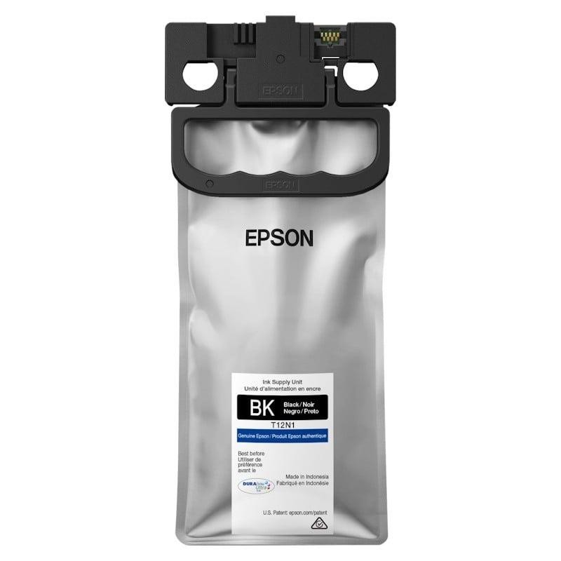 Bolsa De Tinta Epson T12N1 Negro 10.000 Paginas DURABrite Ultra T12N100 Original