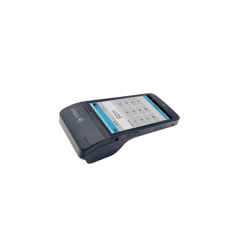 Terminal POS Movil 3nStar PTA0130 8" Tactil WiFi 4G NFC Impresora 58mm Android Negro