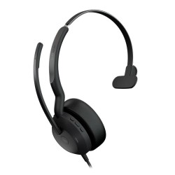 Diadema Auricular Jabra Evolve2 50 Mono USB-C/A Microsoft Teams Con Micrófono Negro