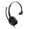 Diadema Auricular Jabra Evolve2 50 Mono USB-C/A Microsoft Teams Con Micrófono Negro