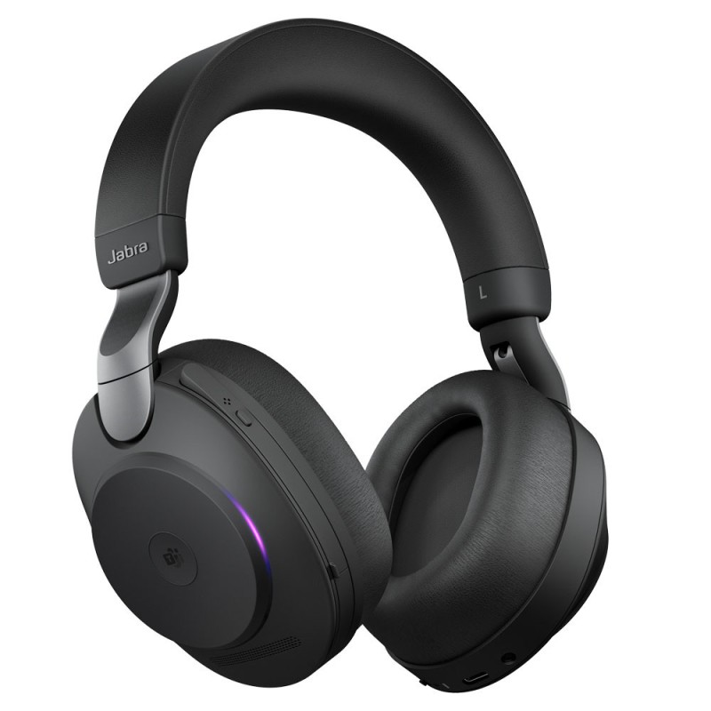 Diadema Auricular Jabra Evolve3 85 Microsoft Teams Link390a Inalambrica USB-A Negro Con Microfono