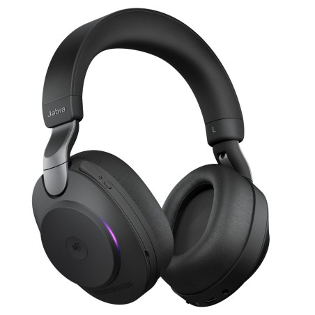 Diadema Auricular Jabra Evolve3 85 Microsoft Teams Link390a Inalambrica USB-A Negro Con Microfono