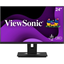 Monitor ViewSonic VG2456 23.8” Pulgadas IPS FullHD USB-C HDMI DisplayPort Negro