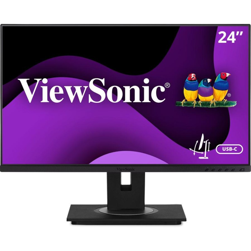 Monitor ViewSonic VG2456 23.8” Pulgadas IPS FullHD USB-C HDMI DisplayPort Negro