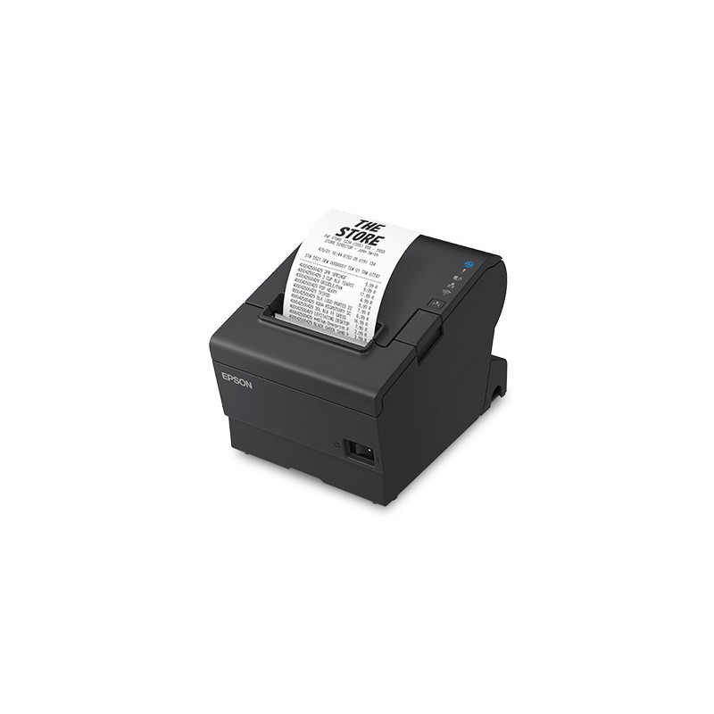 Impresora Epson TM-T88VII Térmica USB Ethernet Paralela Negro Autocortador