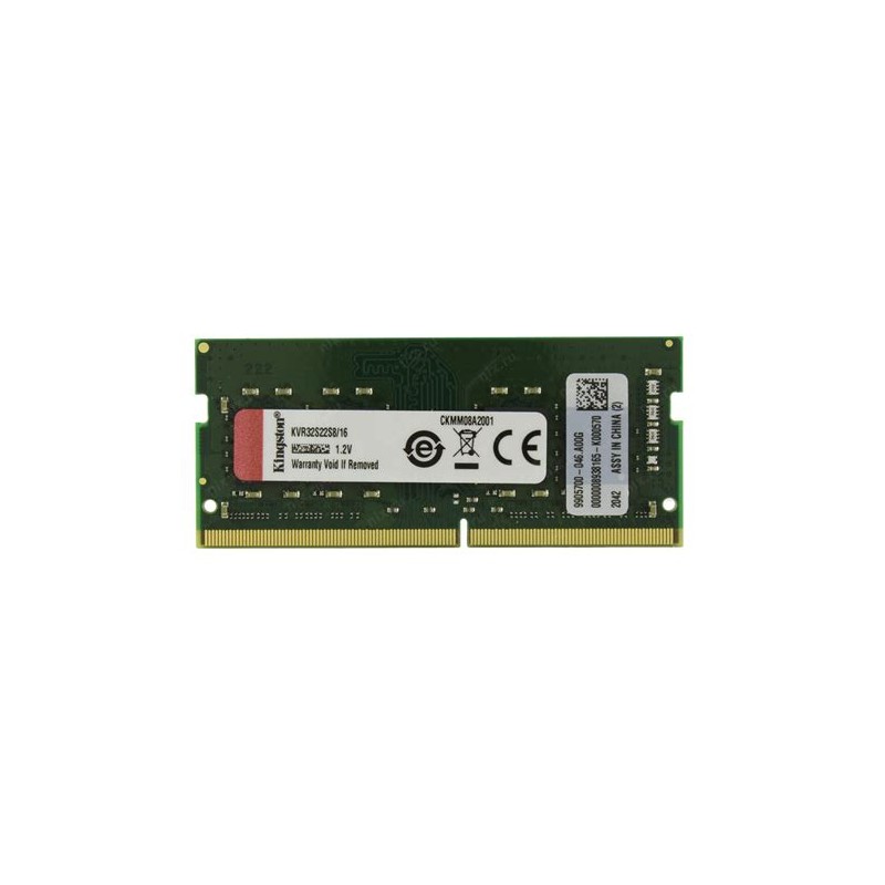 Memoria Para Portátil 16GB Kingston DDR4 3200MT/s SODIMM