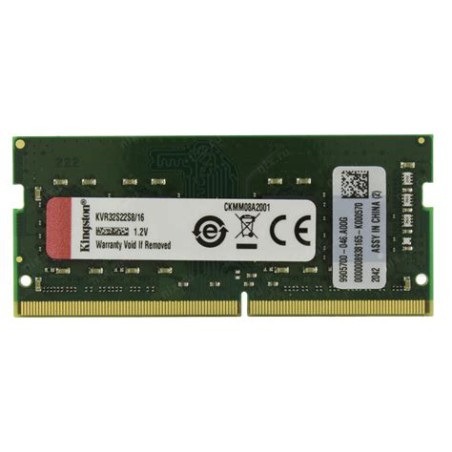 Memoria Para Portátil 16GB Kingston DDR4 3200MT/s SODIMM