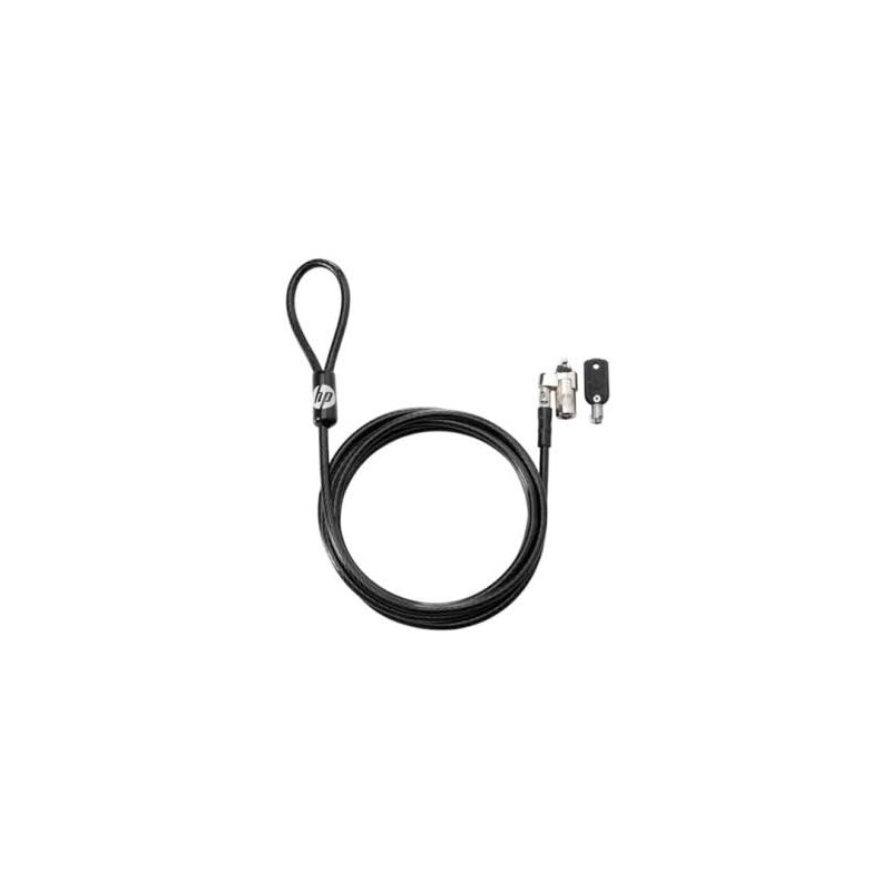 Guaya De Seguridad HP Con Llave 10mm Cable 1.83Mts