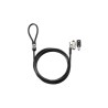 Guaya De Seguridad HP Con Llave 10mm Cable 1.83Mts