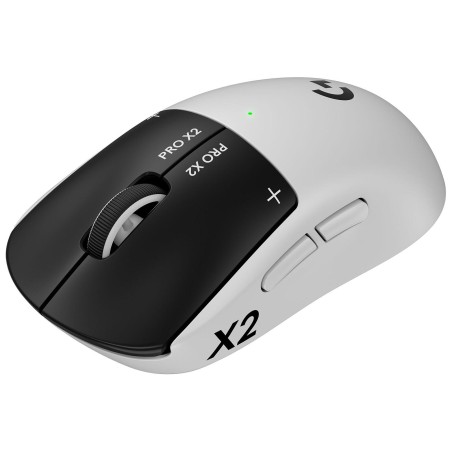 Mouse Logitech G PRO X2 SUPERSTRIKE LIGHTSPEED Inalambrico Blanco y Negro