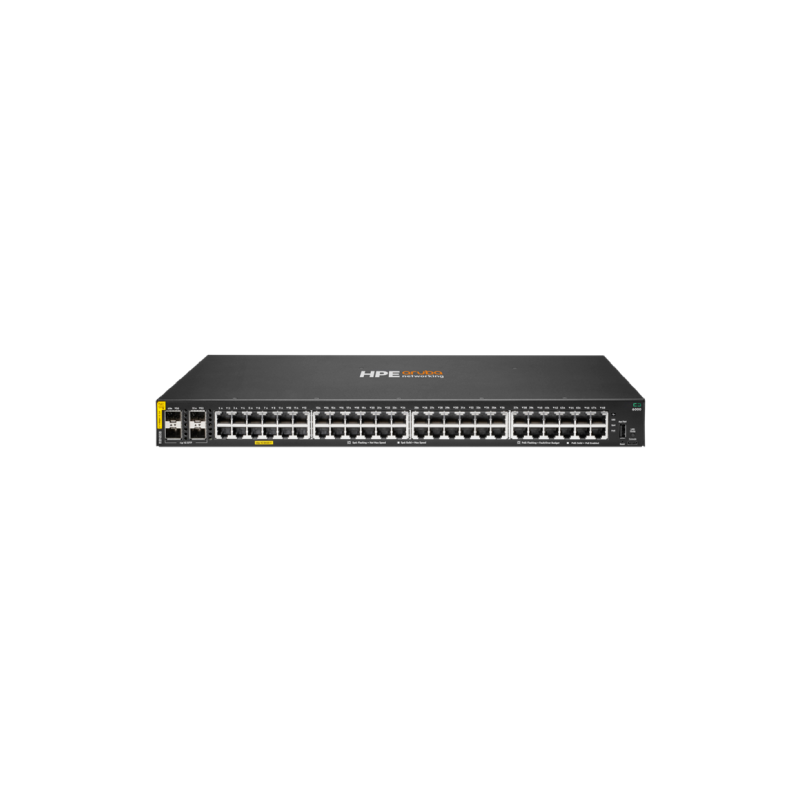 Switch HPE Aruba CX 6000 R8N85B 48 Puertos Gigabit PoE+ 4SFP