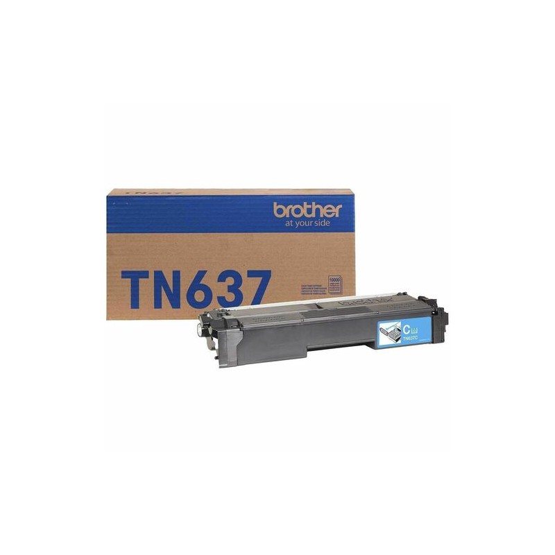 Toner Brother TN637C Cyan 10.000 Páginas Original