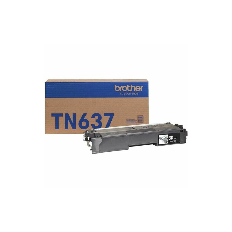 Toner Brother TN637BK Negro 10.000 Páginas Original