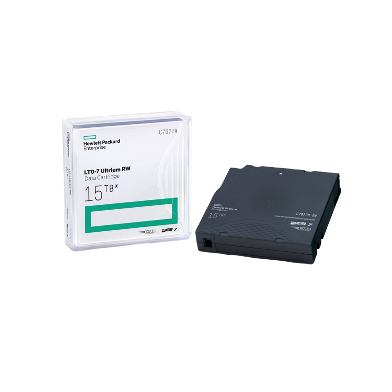 Data Cartridge HPE LTO-7 Ultrium 15TB RW C7977A