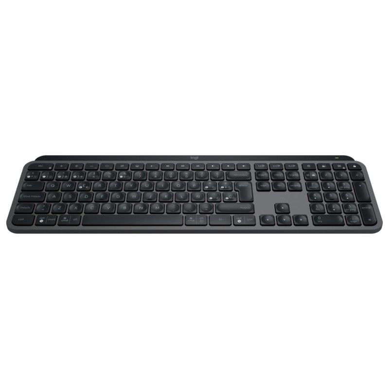 Teclado Logitech MX Keys S Inalambrico Bluetooth Retroiluminado USB Grafito