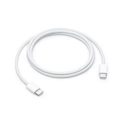 Cable de Carga Apple USB-C de 60W 1Mt Trenzado Blanco