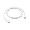Cable de Carga Apple USB-C de 60W 1Mt Trenzado Blanco