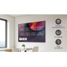 Monitor Industrial LG 55” Pulgadas UH5Q 24x7 500nit 4K HDMI DP USB RJ45 Negro