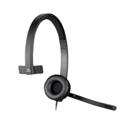 Diadema Auricular Logitech H570e Mono USB-A Negro Con Micrófono