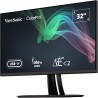 Monitor ViewSonic ColorPro VP3256-4K 32" Pulgadas Plano 4K HDMI DisplayPort USB-C Negro Plateado