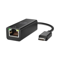 Adaptador Convertidor HP G2 USB-C a RJ45 Gigabit Ethernet Negro