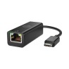 Adaptador Convertidor HP G2 USB-C a RJ45 Gigabit Ethernet Negro