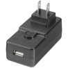 Adaptador De Corriente USB Zebra 100-240V 5V 2.5A Negro