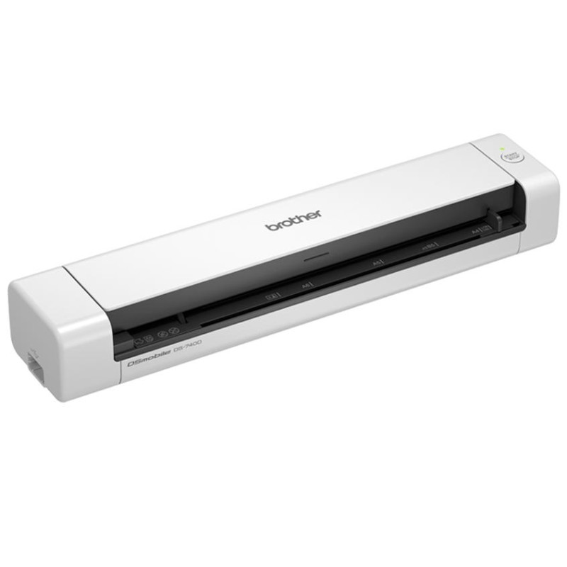 Escaner Brother DS-740D Portatil Duplex 15ppm USB 3.0 Blanco