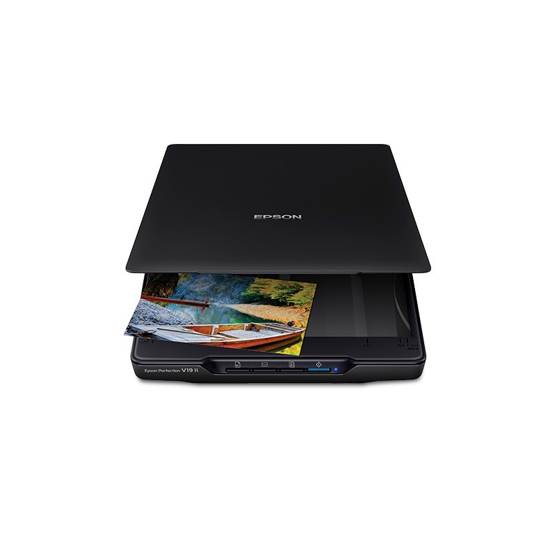 Escaner Epson Perfection V39 II Cama Plana 10 Segundos USB Negro