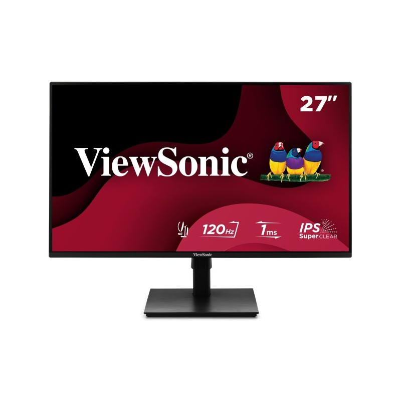 Monitor ViewSonic VA2748 27” Pulgadas Plano FullHD HDMI VGA Ergonomico Negro