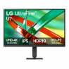 Monitor LG UltraFine U7 27" Pulgadas Plano UHD 4K HDMI DisplayPort Negro