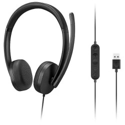 Diadema Auricular Lenovo Gen2 Binaural Estereo On-Ear USB-A Negro Con Microfono