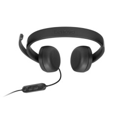 Diadema Auricular Lenovo Gen2 Binaural Estereo On-Ear USB-A Negro Con Microfono