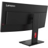Monitor Lenovo ThinkVision T34WD-40 34” Pulgadas Curvo WQHD HDMI DisplayPort USB-C RJ45 Negro