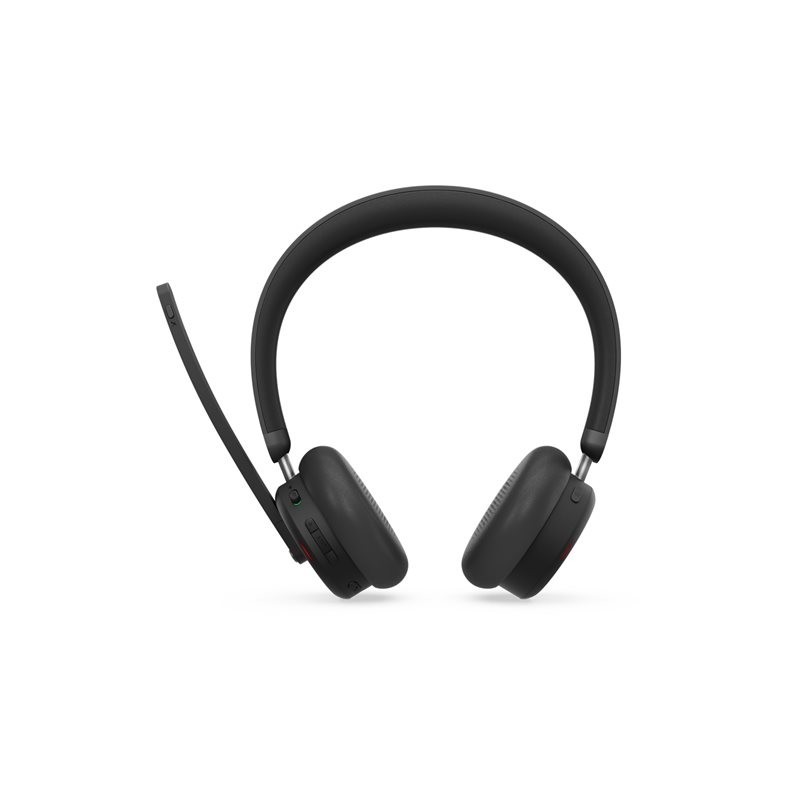 Diadema Auricular Lenovo Dual-Mode ANC 6550 Binaural Inalambrica Bluetooth USB-A Negra Con Microfono