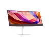 Monitor LG UltraWide 34” Pulgadas Plano WFHD USB-C DisplayPort HDMI Blanco