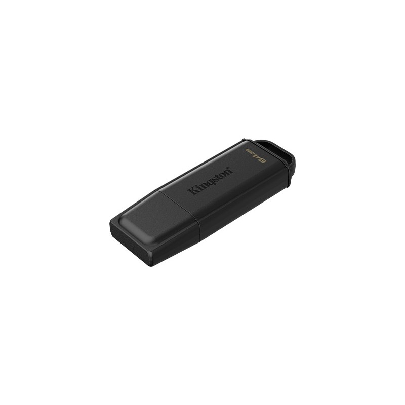 Memoria USB 3.2 Kingston 64GB DataTraveler Exodia USB-A Gen1 Negro