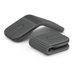 Mouse Logitech Mobi Fold Travel Bluetooth USB-C Grafito 4 Botones