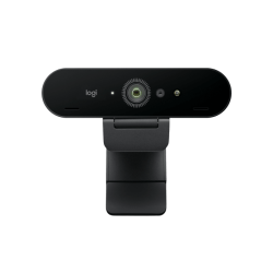 Camara Web Logitech Brio 13Mpx 4K 2160p 30fps HDR USB-A USB-C Microfono Negro