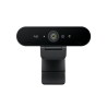Camara Web Logitech Brio 13Mpx 4K 2160p 30fps HDR USB-A USB-C Microfono Negro