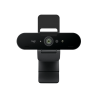 Camara Web Logitech Brio 13Mpx 4K 2160p 30fps HDR USB-A USB-C Microfono Negro