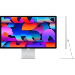 Monitor Apple Studio Display 27” Pulgadas 5K Vidrio Estandar Base Ajustable Thunderbolt USB-C Silver Retina