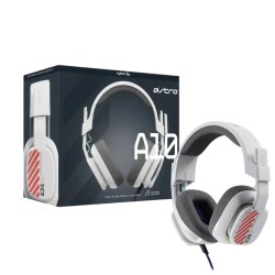 Diadema Auricular Logitech ASTRO Gaming A10 Gen2 Blanco Con Microfono