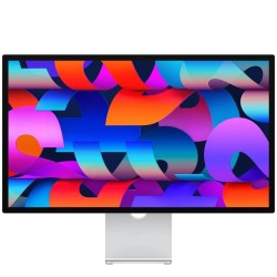 Monitor Apple Studio Display 27” Pulgadas 5K Vidrio Estandar Base Ajustable Thunderbolt USB-C Silver Retina